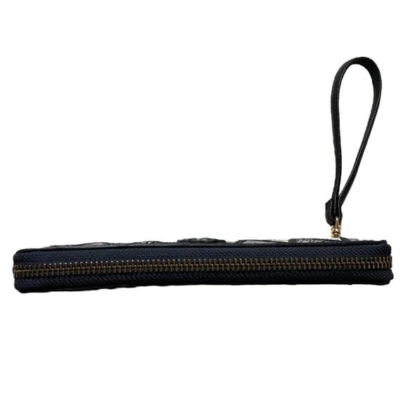 Tory Burch Taylor Zip Continental Wallet in Royal - Picture 5 of 8